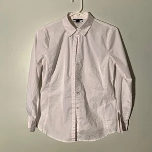 Worthington Shirt Petite Buttondown Long Sleeve Collared 6P Women's - Picture 1 of 4