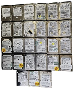 *NOT WORKING*  27 - 320GB, 500GB, 1TB  2.5'' SATA Drives (READ DESCRIPTION) - Picture 1 of 2