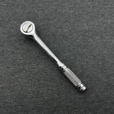 Vintage Blackhawk 34945 3/8" Drive Knurled Handle Round Head Ratchet USA - Image 1 of 4