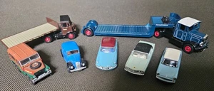 5 X Oxford Diecast Cars And 2 X Corgi Trucks 1:76 Scale OO Gauge - Picture 1 of 13