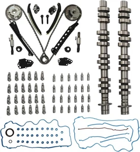 NEW Ford 5.4L 3V Camshaft kit +Timing Chain Cam Phasers Kit 3R2Z6A257DA USA - Bild 1 von 2