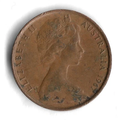 1967 Australia 2 Cents World Coin - KM# 63 - Image 1 of 2