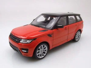 Land Rover Range Rover Sport 2015 Arancione Nero Modellino 1:24 Welly - Foto 1 di 8