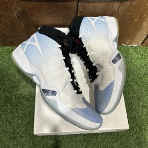 Air Jordan 30 XXX UNC White University Blue Size 12.5 Sneakers w/ Box 811006-107 - Picture 1 of 9