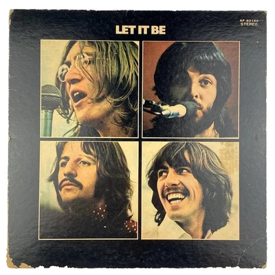 The Beatles Let It Be EMI Japan Import 60s British Rock Classic vinyl record LP - Image 1 of 4