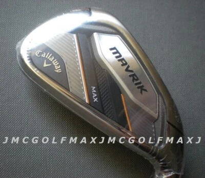 NEW CALLAWAY MAVRIK MAX STEEL REGULAR SINGLE IRON / WEDGE (Choose Loft) - Image 1 of 4