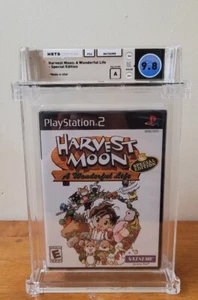 Harvest Moon: A Wonderful Life - Sony Playstation 2 PS2 - New Sealed WATA 9.8 A - Picture 1 of 2