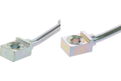 PAR de manguera hidráulica de freno central delantera para Workhorse P30 2000-2005 (36481) Foto 1 de 4