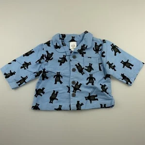 Boys size 000, Target, flannel cotton pyjama top, EUC - Picture 1 of 6