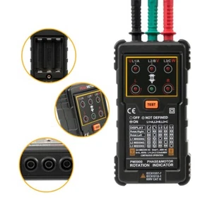 1pcs MS5900 120V-400VAC 3 Phase Rotation Indicator Meter Sequence Tester new - Picture 1 of 4