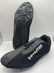Track STAR  Cleats Youth Adult *Multiple Sizes* Black Sports Shoe *Cleats Only - Picture 1 of 4