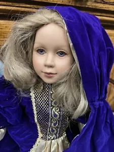 "Muñeca Posable My Twinn 23"" de 1996~5 trajes + cesta de transporte forrada de mezclilla" - Imagen 1 de 14