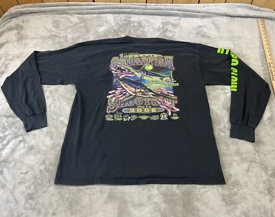2009 1er Anual Swordfish Shootout Manga Larga Para Hombres XL Camisa Legedary Marine Foto 1 de 4
