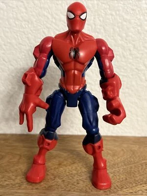 Boneco de ação SUPER HERO MASHERS SPIDER MAN 6” BRINQUEDO HASBRO PLÁSTICO - Imagem 1 de 4