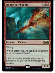 TARJETA PROMOCIONAL MAGIC THE GATHERING FOIL GP4/005 IMMORTAL PHOENIX ex - Imagen 1 de 1