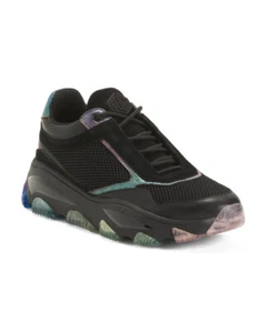 KURT GEIGER Men’s Lettie Mesh Sneakers Black Combo US 8.5/EU 41.5 (Womens sz 10? - Picture 1 of 13