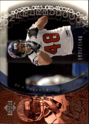 2003 Sweet Spot #112 Bennie Joppru RC Rookie Card /1500   - Image 1 of 2