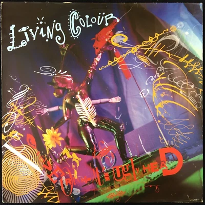 LIVING COLOUR LOVE REARS IT'S UGLY HEAD 12'' VINYL EPIC RECORDS 656593-6 1991 - Image 1 of 4