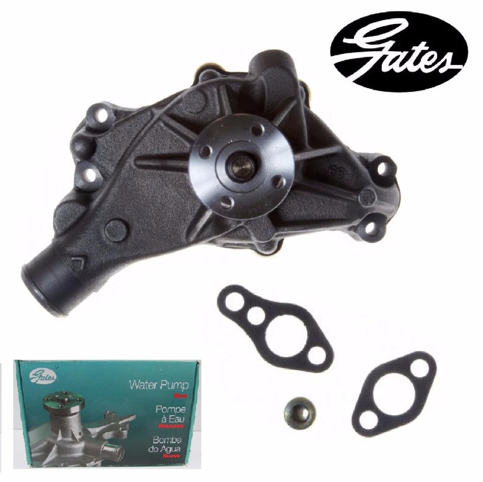 GATES Engine Water Pump for Chevrolet G20 V6; 4.3L; V8; 5.0L; 5.7L 1987-1995 - Image 1 of 1
