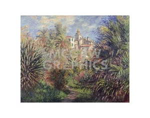 Gardens at Bordighera 1884, Claude Oscar Monet, Wall Decor Art Print 11"x14"1694 - Picture 1 of 2