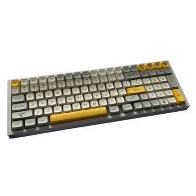 127 MDA Profile Industry PBT Keycap Set For 61 64 68 84 87 104 108 Keys Keeb - Image 1 of 4