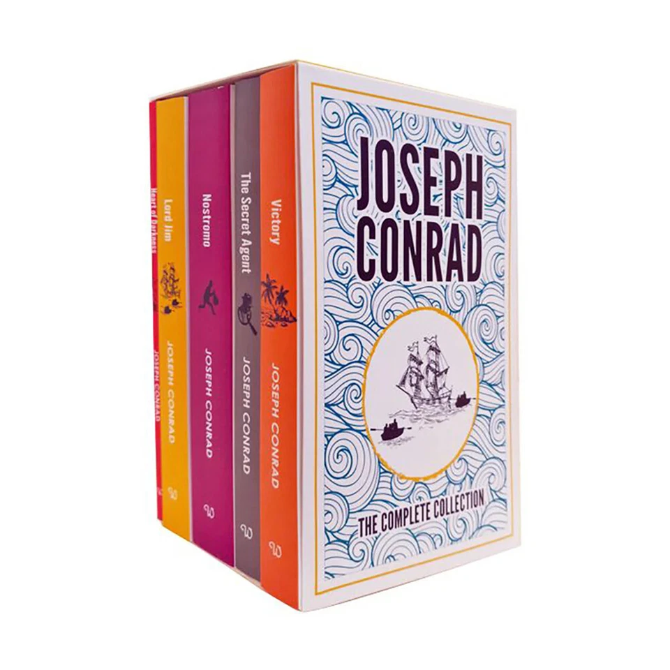 5pc Wilco Joesph Conrad Classics Complete Novels/Shorts Paperback Boxset 16Y+ - image 1 of 3