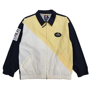 Giacca Harrington leggera vintage Chaps Ralph Lauren taglia grande blocco colore - Foto 1 di 4