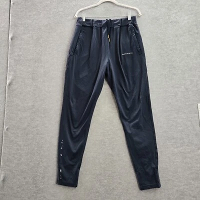 Pantalones deportivos Alphalete para hombre con cordón azul medio 30 pulgadas entrepierna Foto 1 de 4