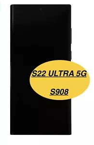 Per Samsung Galaxy S22 ULTRA 5G Display LCD Touch Screen Digitalizzatore/Telaio/S908 - Foto 1 di 2