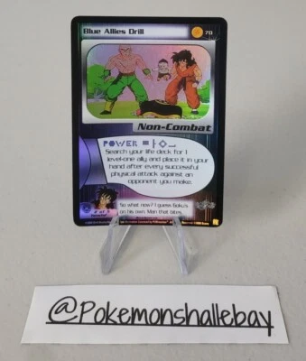 Blue Allies Drill 70 - FRIEZA Saga *LP* LIMITED FOIL DBZ Card - Image 1 of 4