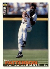 1995 Collector's Choice San Francisco Giants Baseball Card #252 John Patterson