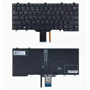 Nuevo Keboard de repuesto para portátil Dell Latitude E7270 E5270 con retroiluminación - Imagen 1 de 1