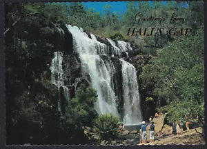 Postal de Halls Gap The Grampians McKenzie Falls Waterfall Australia en perfecto estado - Imagen 1 de 1