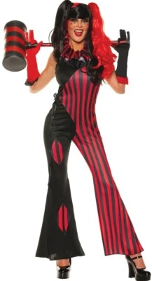 Women's Misfit Costume Halloween V-Neck Jumpsiut Party Wear Collection - Image 1 of 2