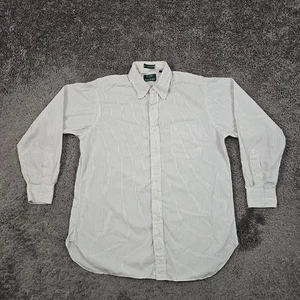 VINTAGE GITMAN BROS Shirt Mens Large L Blue Striped Long Sleeve Cotton USA - Picture 1 of 13