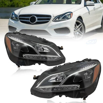 14-16 For Mercedes-Benz E Class W212 E350 E300 LED Headlight Driver Passenger Foto 1 de 4