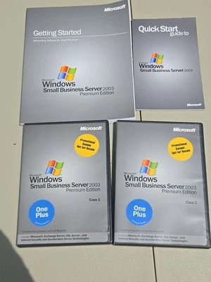 Windows Small Business Server 2003 Premium Edition Full Version w/ Product Key - Image 1 of 3