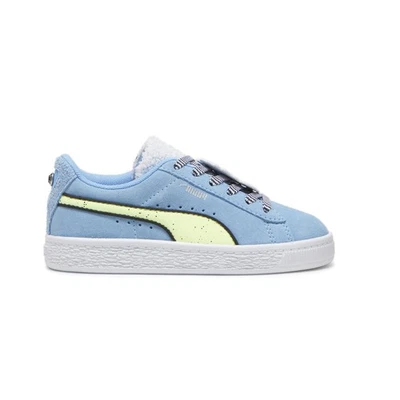 Zapatillas informales azules con cordones PUMA de gamuza Trolls para niños pequeños 39652901 Foto 1 de 4