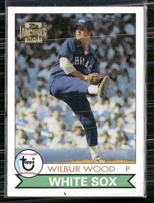 2001 Topps Archives #152 Wilbur Wood - Image 1 of 2