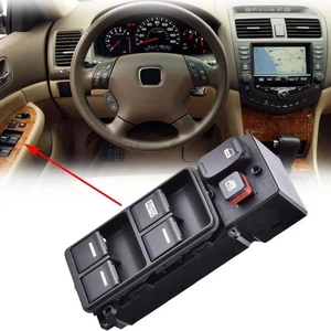 Front Drive Side Power Window Master Control Switch for 2003-2007 Honda Accord D - Picture 1 of 6
