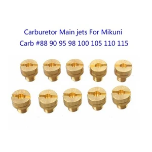 ﹣10Pcs Carburetor Main Jet Kit For Mikuni VM22/24/26/30 125cc 150cc 200cc 250cc - Picture 1 of 12