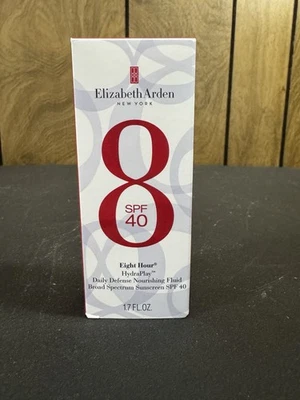 Питательная жидкость Elizabeth Arden Eight Hour HydraPlay Daily Defense SPF 40 1,7 унции - Изображение 1 из 4