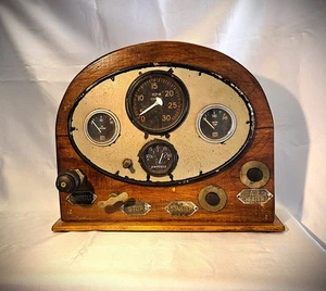 Vintage Cluster Gauge Dashboard Instrument - Picture 1 of 6