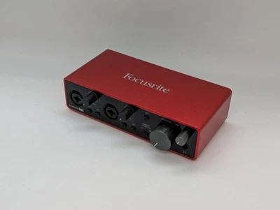 FAULTY Focusrite Scarlett 2i2 3rd Gen USB audio interface 2x2 recording READ - Image 1 of 4