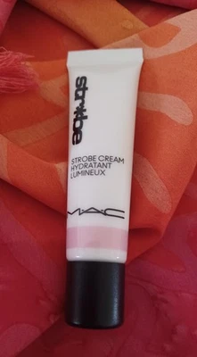 MAC Strobe Cream, Mini 15ml, Primer, Highlighter, punktete, neu - Bild 1 von 3