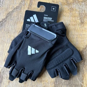 Adidas Aeroready Essential Trainingshandschuhe Gr. M Medium schwarz weiß - Bild 1 von 5