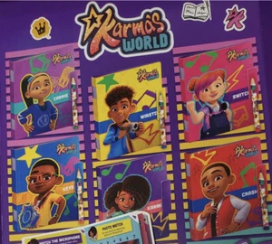 2023 McDONALD'S Karma's World Netflix HAPPY MEAL TOY Juego Completo de 6 - Imagen 1 de 4