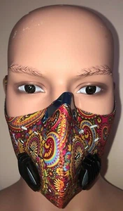 2 Gym Workout Masks Endurance Exercise Cardio Breathable Fitness Running - Picture 1 of 3