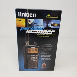Uniden BC125AT 500 Channel Handheld Scanner with Alpha Tagging - Open Box-Unused - Zdjęcie 1 z 6