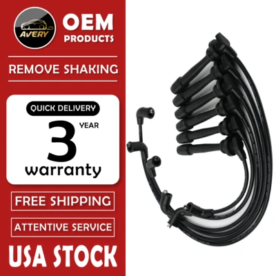 Spark Plug Wireset for 2.7L 2005-09 Hyundai Tucson 2005-10 Kia Sportage 671-6294 Foto 1 de 4